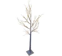 Jandei - Albero a LED decorativo natalizio, altezza 150 cm, bianco caldo 3000 K, 80 LED, 24 V, trasformatore incluso, per casa, salotti, feste interne ed esterne