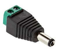 JANDEI - Conector DC12V Macho Con terminali tornillo