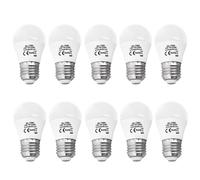 JANDEI - Confezione da 10 lampadine LED mini G45, attacco E27, 7W per lampade da