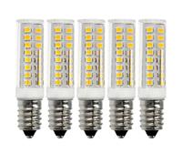 JANDEI - 5x mini lampadina a led filettata 6W E14, tonalità di luce bianco freddo 6000K, bianco naturale 4000K e bianco caldo 3000K. Blister (4000K Bianco Naturale)