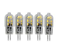 JANDEI - Lampadina LED G4 1,5 W 12 V Non Dimable Bianco Freddo 6000 K Blister 5 pz