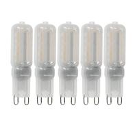 5 x Lampadina LED G9 dimmerabile 5 W Bianco 4000ºK naturale Blister - jandei