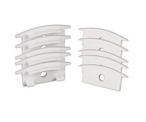 JANDEI - Coperchio Finale Profilo Studente da Incasso 23,3 x 9,7 mm, Confezione da 10 Pezzi