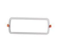 JANDEI - Cornice da Incasso per Luce di Emergenza LED SMD2835 da 3W per Installazione da Superficie. Luce Bianca Fredda 6000K. 3 ore di Autonomia