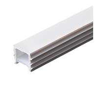 Jandei - Custodia flessibile in silicone 5 metri senza base per strisce LED fino a 8 mm larghezza, forma quadrata 10 mm x 10 mm. IP20 per uso interno
