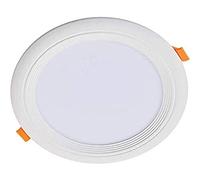 Jandei Downlight LED oceano rotondo incasso 18W 6000K telaio bianco PF0,95 (6000k freddo)
