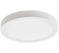 JANDEI - Faretto LED rotondo da 24 W, montaggio superficiale bianco, per soffitti. Perfetto per casa, soggiorno, cucina, camera da letto. (Bianco neutro 4200 K)
