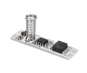 Jandei - Interruttore regolatore tattile su PCB per striscia LED ed elettronica con memoria, funzionamento a 12 V e 24 V DC 96 W, dimensioni ridotte per supporti su profilo in alluminio