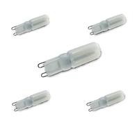JANDEI - Lampadina LED G9 Dimmerabile 5W Bianco Caldo 3000K Blister 5 unità