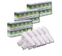 JANDEI - Lampadina LED GU10 da 7 W, luce bianca calda 3000 K - Confezione da 30-650 lumen, non dimmerabile (equivalente a una lampada alogena da 27 W) - Per uso interno - Durata fino a 15 anni