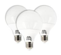 JANDEI - Pacco da 3 x Lampadine LED Globo, G95 E27, 15W (Equivalente a 100W) 1500 Lumen, Luce Bianca Caldo 3000K, CRI＞80, Angolo del Fascio di 270 Gradi, Non Dimmerabili, Ufficio, Casa, Cucina.