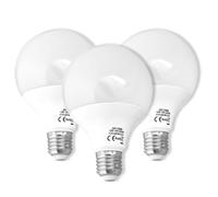 JANDEI - Pacco da 3 x Lampadine LED Globo, G95 E27, 15W (Equivalente a 100W) 1500 Lumen, Luce Bianca Neutra 4200K, CRI＞80, Angolo del Fascio di 270 Gradi, Non Dimmerabili, Ufficio, Casa, Cucina.