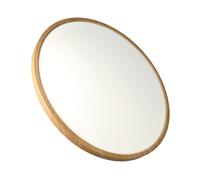 JANDEI - Plafoniera LED 48 W CCT, 60 cm diametro, finitura legno, JND-70802