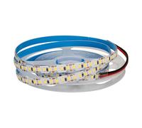 Jandei Striscia LED 12 V 14 W, SMD2835, CRI+80, 168 LED/m. Taglio 18 mm, base adesiva, larghezza striscia 8 mm, bobina 5 m - IP20 per uso interno (luce fredda 6000 K)