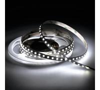 JANDEI - Striscia LED 5 metri 12V per Interni IP20, Luce Fredda 6000K, 120 LEDs/m, SMD2835, Illuminazione Led per Decorazione Camera da Letto, Soggiorno, Mobili... (non include alimentatore)