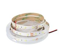 JANDEI - Striscia LED 12V Non Impermeabile 5 Metri, Bianco Freddo 6000K, 300 LED SMD2835, Larghezza 8 mm. Illuminazione Decorativa per Mobili, Vetrine, Soggiorni, Mensole (alimentatore non incluso)