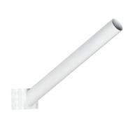 JANDEI Supporto per lampione a LED bianco tubo 47 mm da parete singolo, JND-77863