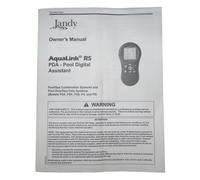 Jandy Aqualink RS PDA - Manuale Dell'Assistente Digitale Per Piscina