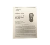 Jandy Aqualink Rs Pda Piscina Digitale Assistente Installazione Manuale