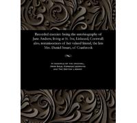 Jane Andrew Recorded Mercies (Tascabile)