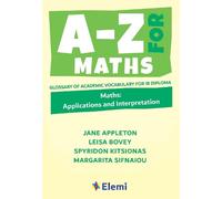 Jane Appleton Margarita Sifnaiou Leisa Bov A-Z for Maths: Applicatio (Tascabile)