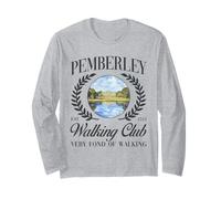 Jane Austen 250° Anniversario Pemberley Walking Club Regency Maglia a Manica