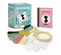 Jane Austen Cross-Stitch Kit: Includes 4 Patterns