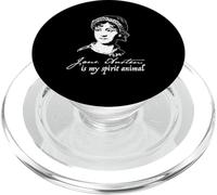 JANE AUSTEN È IL MIO SPIRITO ANIMAL Reader Autore Meme ON BACK PopSockets PopGrip per MagSafe