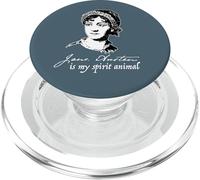 JANE AUSTEN È IL MIO SPIRITO ANIMALE Scrittore Lettore Autore Meme PopSockets PopGrip per MagSafe