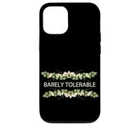Jane Austen Floral a malapena tollerabile Custodia per iPhone 12/12 Pro