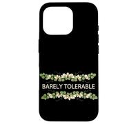 Jane Austen Floral a malapena tollerabile Custodia per iPhone 16 Pro