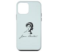 JANE AUSTEN Illustrazione e Signature Reader Meme Custodia per iPhone 12 mini