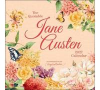 Jane Austen Marjolein Bast The Quotable Jane Austen 2027 Wall Calend (Tascabile)