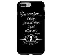 Jane Austen Mr. Darcy Citazioni Orgoglio e pregiudizio Letterario Custodia per iPhone 7 Plus/8 Plus