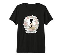 Jane Austen Romance Floral Cottagecore, Amante dei Libri Maglietta Premium