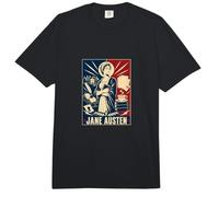 Jane Austen, romanzo Classico Reader Regency Comfort Colors Adult Heavyweight T-Shirt