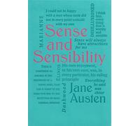 Jane Austen Sense and Sensibility (Tascabile) Word Cloud Classics