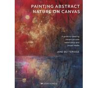 Jane Betteridge Painting Abstract Nature on Canvas (Tascabile)