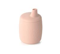 Jané Bicchiere Apprendimento in Silicone Antigoccia, Convertibile, BPA Free, Antibatterico, Rosa