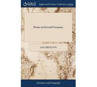 Jane Brereton Poems on Several Occasions (Copertina rigida)