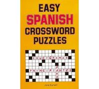 Jane Burnett Easy Spanish Crossword Puzzles (Tascabile)