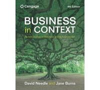 Jane Burns David Needle Business in Context (Tascabile)