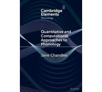 Jane Chandlee Quantitative and Computational Approaches to Ph (Copertina rigida)