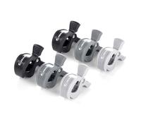 Jané Clip di Fissaggio per Passeggini, Grande Apertura e Presa, Universali, Pack 6 Unità