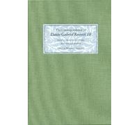 Jane Cowan The Correspondence of Dante Gabriel Rossetti 10 (Copertina rigida)