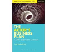 Jane Drake Brody The Actor's Business Plan (Tascabile) Performance Books