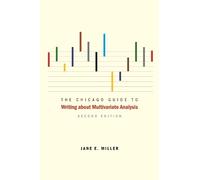 Jane E. Miller The Chicago Guide to Writing about Multivariate Analy (Tascabile)