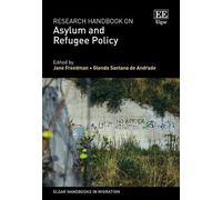 Jane Freedman Research Handbook on Asylum and Refugee Policy (Copertina rigida)