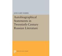 Jane Gary Harri Autobiographical Statements in Twentieth-Century Rus (Tascabile)