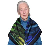 Jane Goodall (Blue) Half Body Buddy Cutout